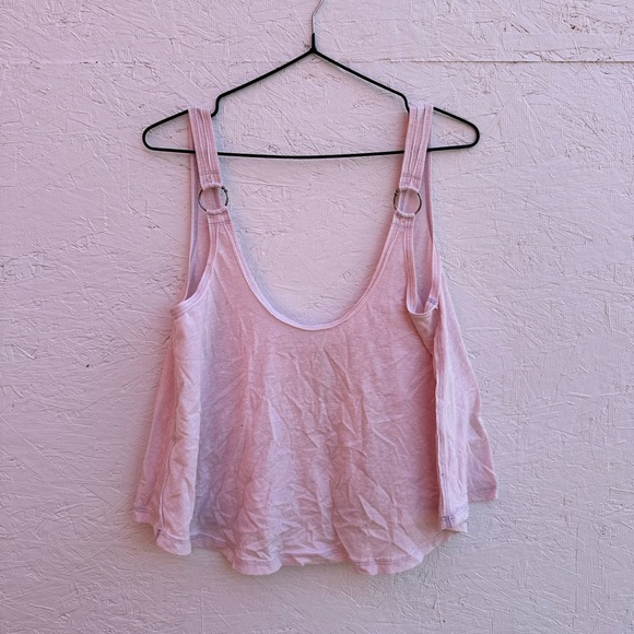 Free People Carly O-Ring Scoop Back Tank Top - Picture 1 of 3